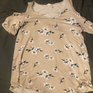 Floral Off The Shoulder Top